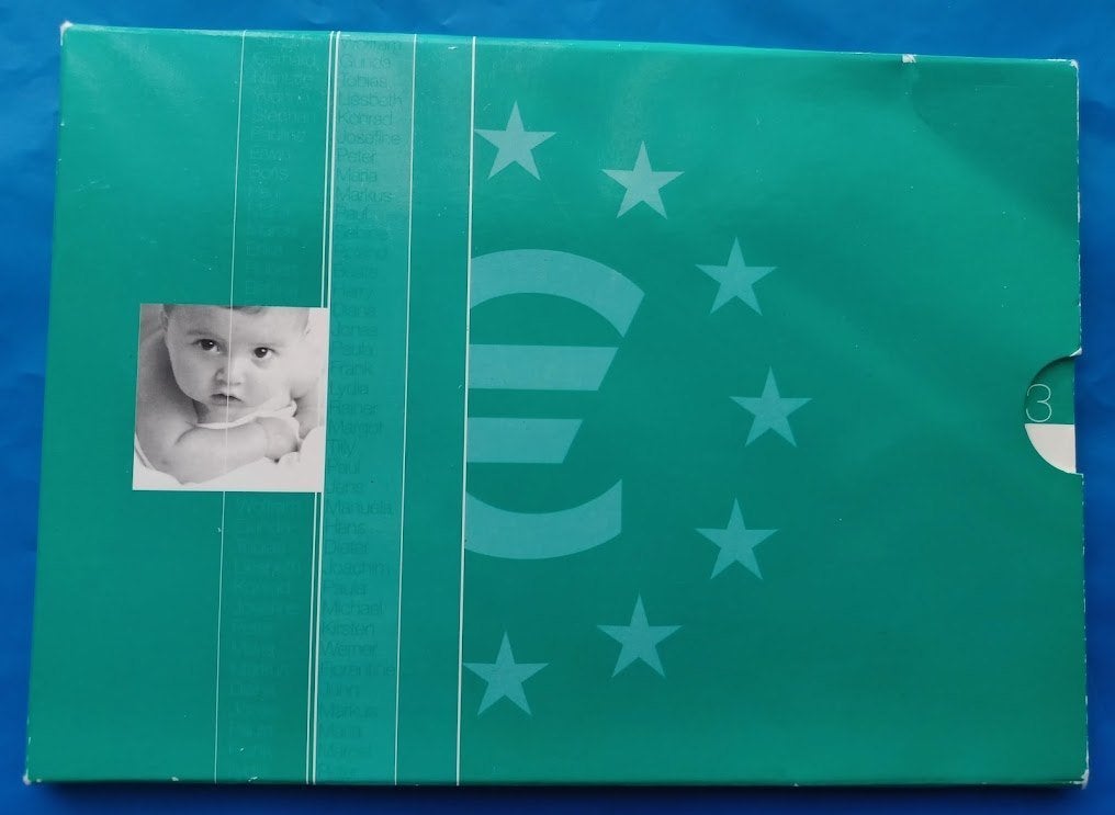 Duitsland BRD KMS 2003 Baby - Münzensatz BU, Verzenden, Duitsland, 2 euro, Setje