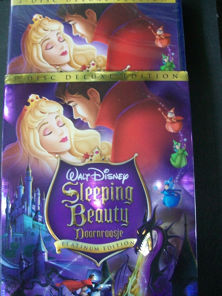 Walt Disney Sleeping Beauty 2disc met schuifhoes nieuwstaat , Tekenfilm, Verzenden, Nederlands, Nederlands