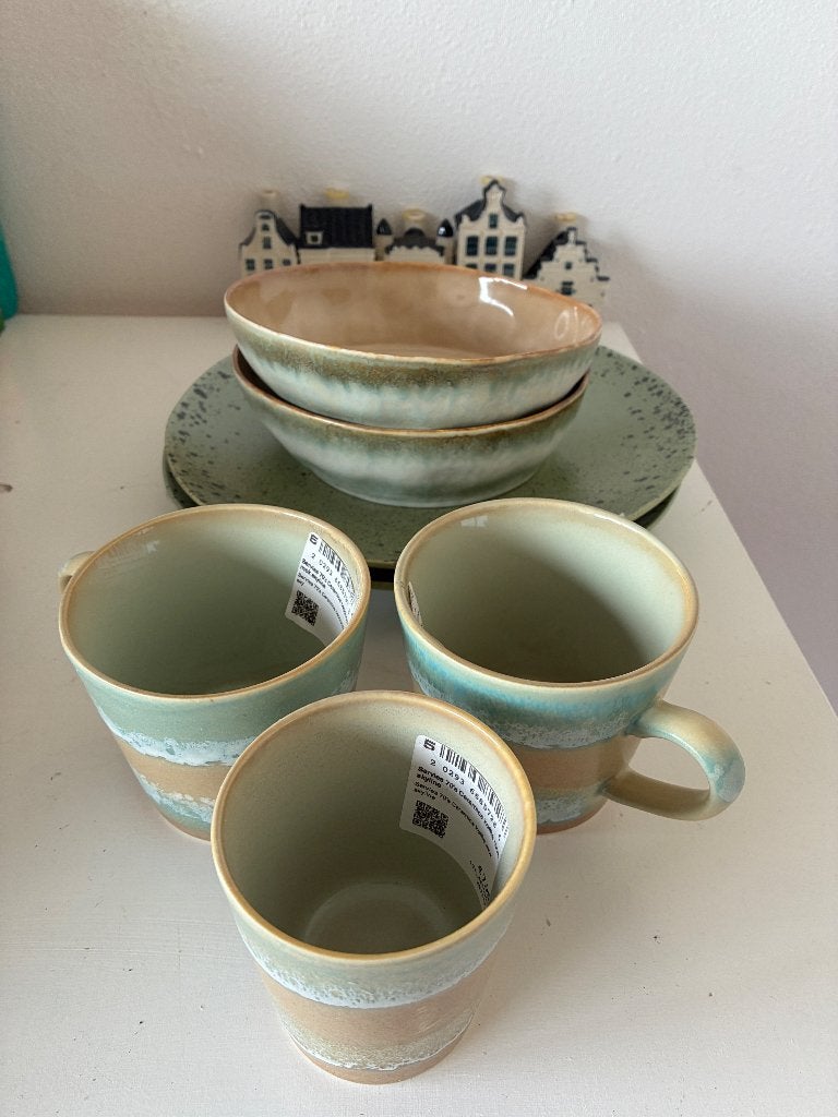 Servies HK living, Ophalen, Keramiek, Nieuw, Bord(en)