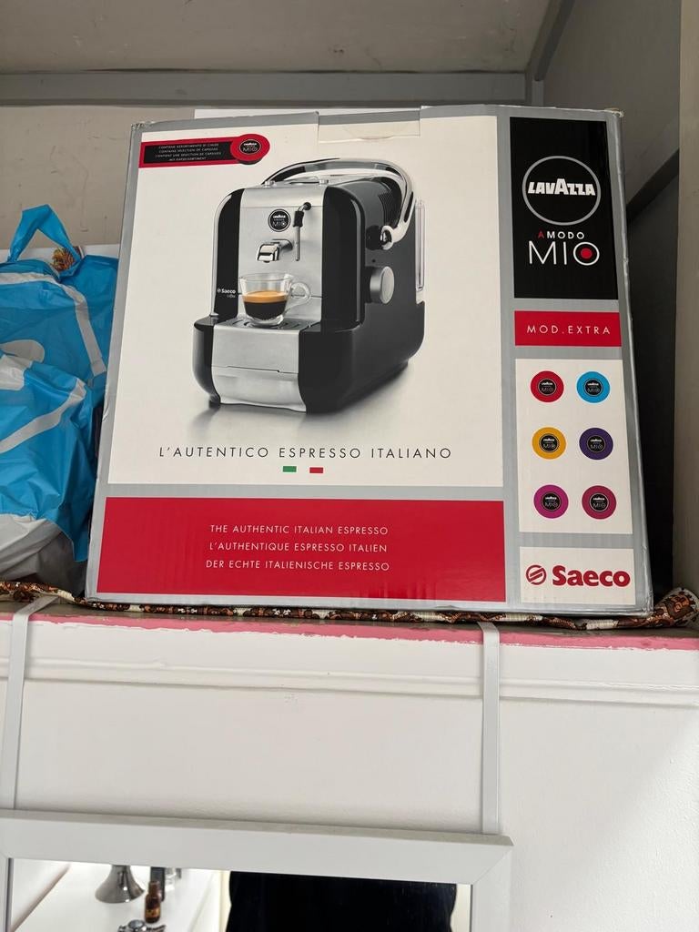 Lavazza A Modo Mio espresso apparaat, Witgoed en Apparatuur, Koffiezetapparaten, Ophalen of Verzenden, Nieuw, Espresso apparaat