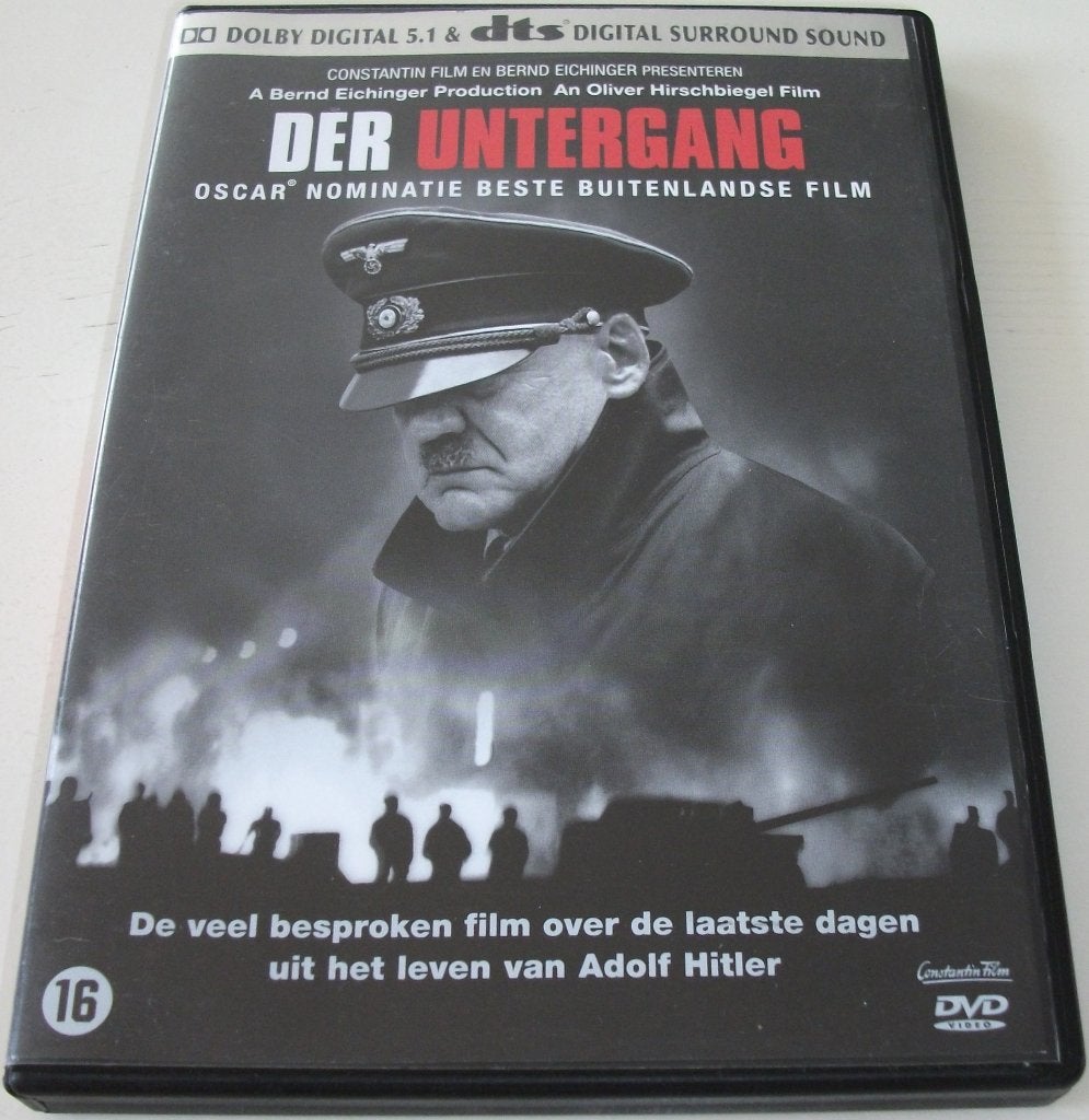 Dvd *** DER UNTERGANG *** De laatste dagen van Adolf Hitler, Vanaf 16 jaar, Nederlands, Overige genres, Duits