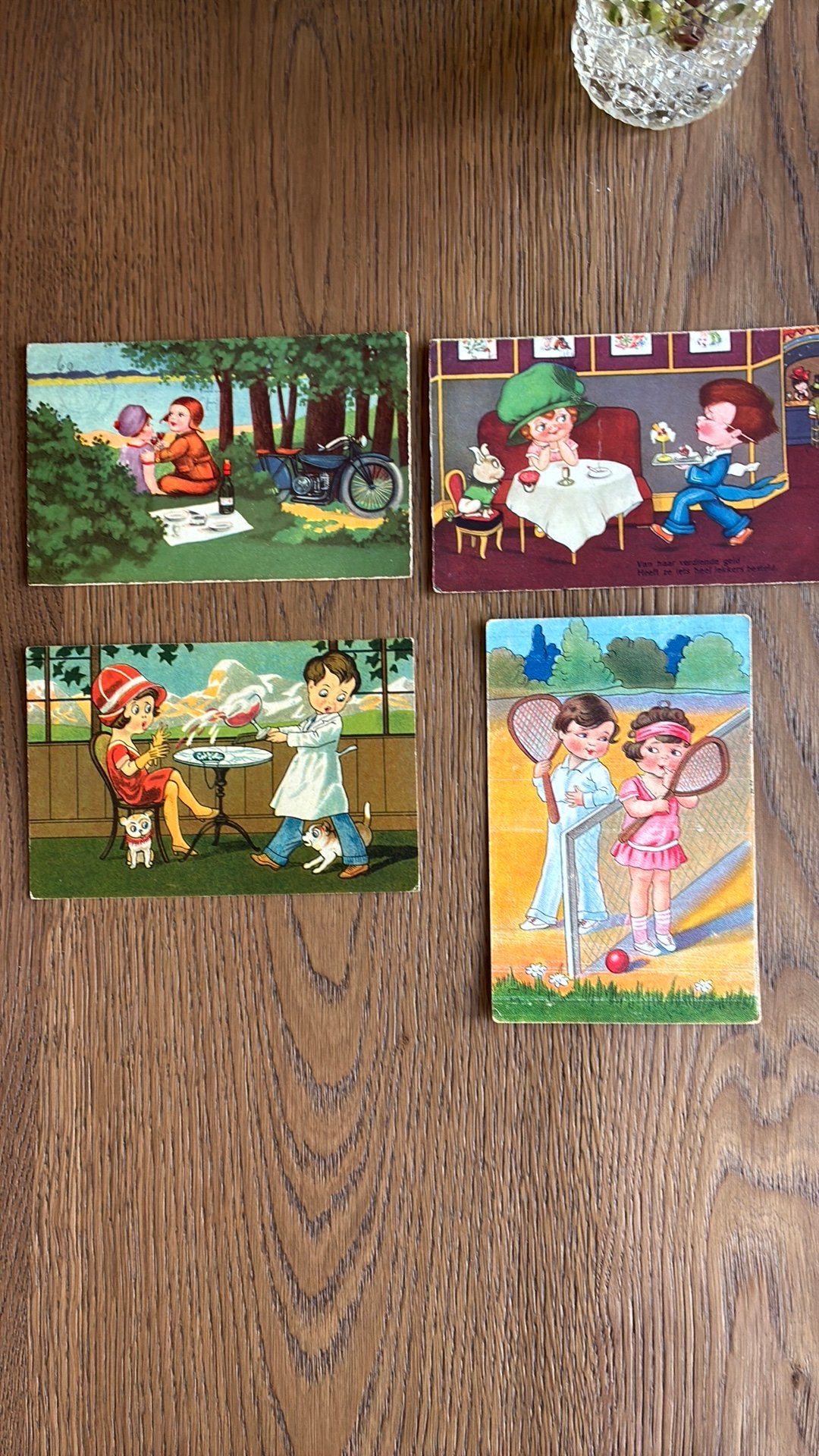 9 kinderkaarten. Diverse afbeeldingen, Ophalen of Verzenden