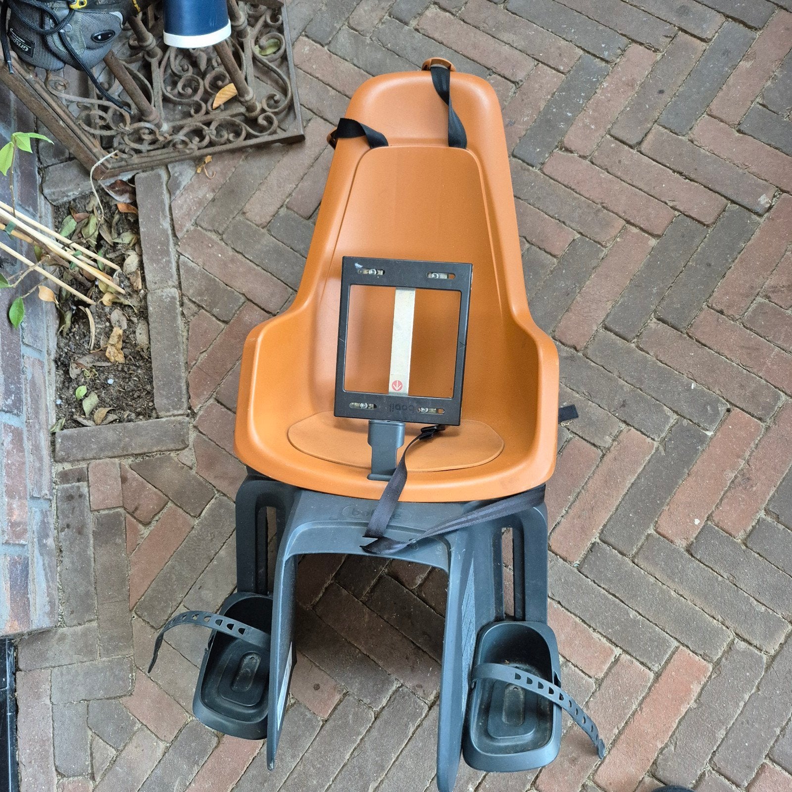 Bobike one maxi achterzitje, Fietsen en Brommers, Fietsaccessoires | Fietsstoeltjes, Ophalen, Achterzitje, Voetsteuntjes, Zo goed als nieuw