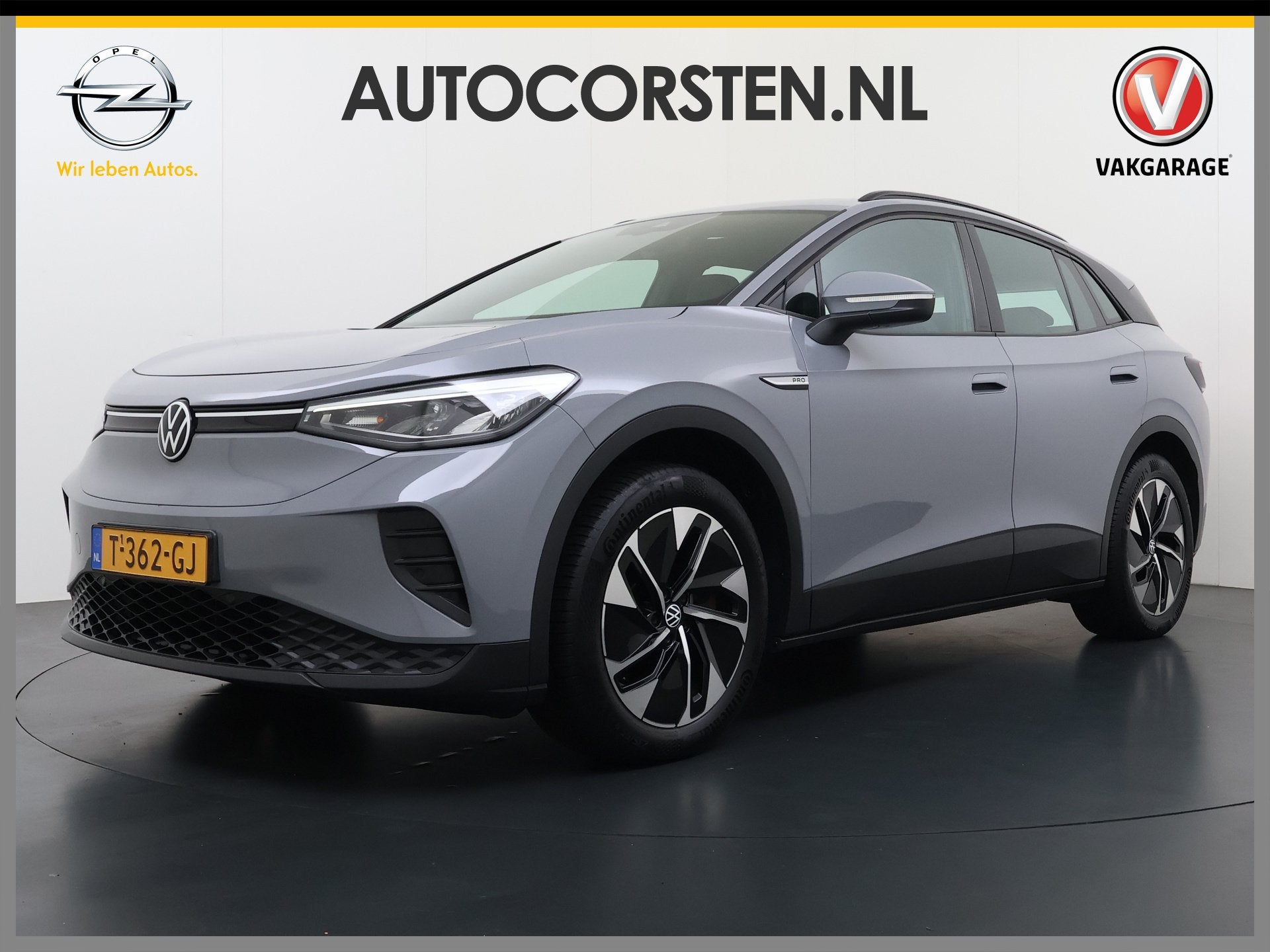 Volkswagen ID.4 Pro 82kWh SOH 94% Adap.Cruise Apple Carplay, Auto's, Automaat, Gebruikt, Zwart, Parkeersensor