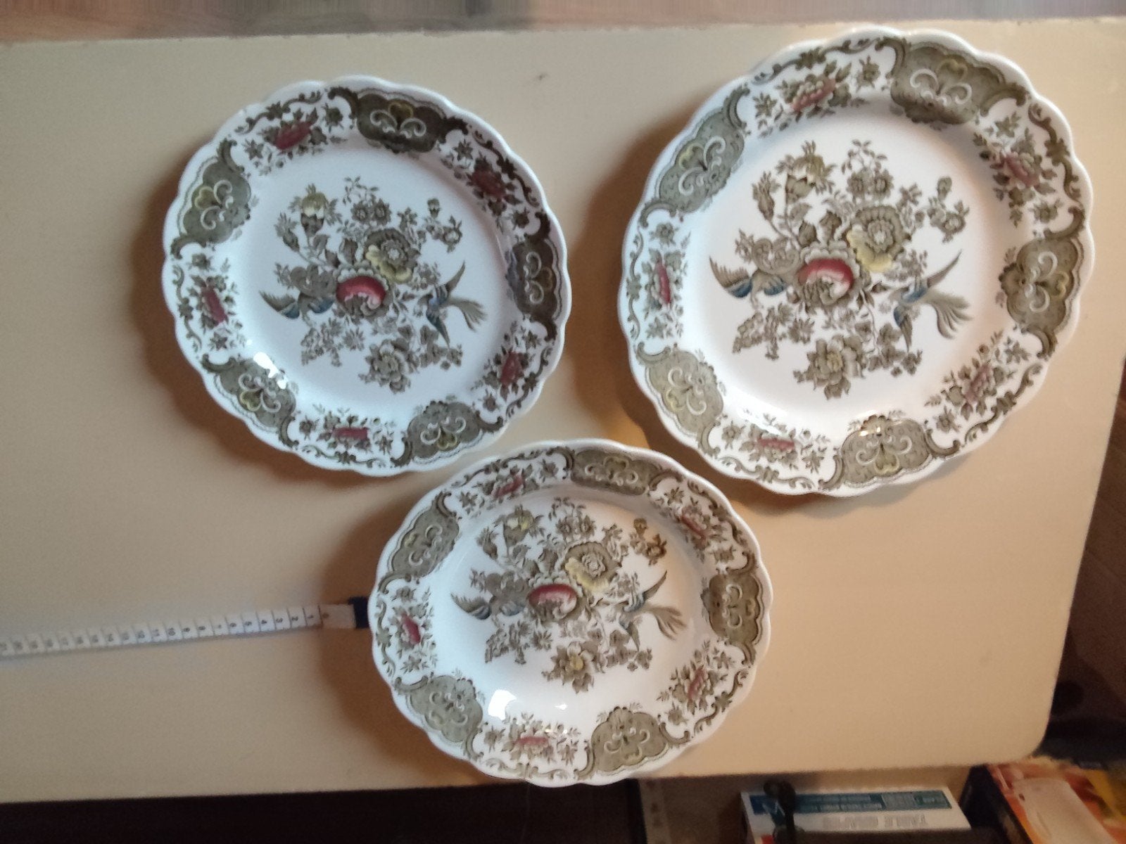 Ridgway Windsor servies: 6 diepe, 6 pla, 6 b. gereserveerd V, Ophalen of Verzenden