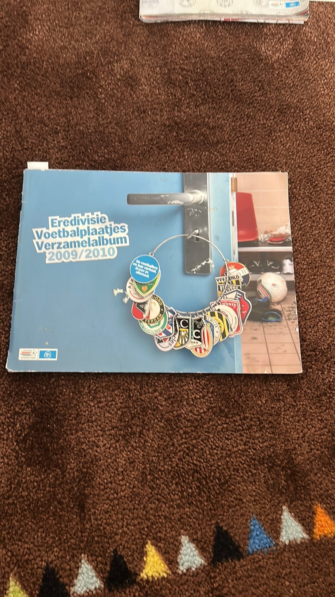 Verzamelalbum voetbal eredivisie 2009-2010, Ophalen of Verzenden, Gebruikt, Overige typen