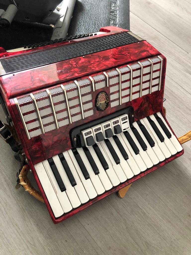 Acordeon, Muziek en Instrumenten, Accordeons, Ophalen of Verzenden, Gebruikt, Overige merken
