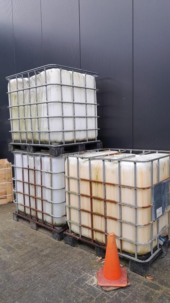IBC Container, Tuin en Terras, Regentonnen, 150 liter of meer, Ophalen, Gebruikt, Kunststof