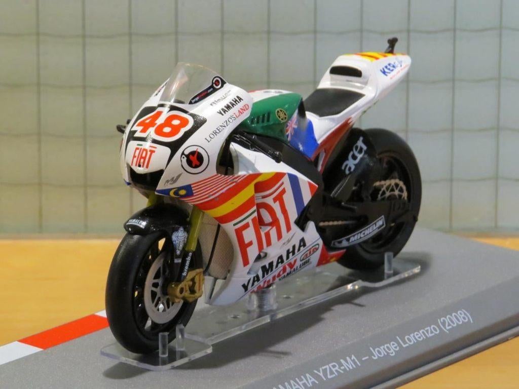 Jorge Lorenzo Yamaha YZR-M1 2008 Valencia 1:18, Overige merken, Serviceclientele@altaya.be, Nieuw, Ophalen of Verzenden