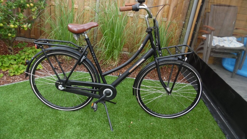 Sparta Pick-up matzwart, Fietsen en Brommers, Fietsen | Dames | Damesfietsen, Ophalen, Sparta, Gebruikt, Versnellingen