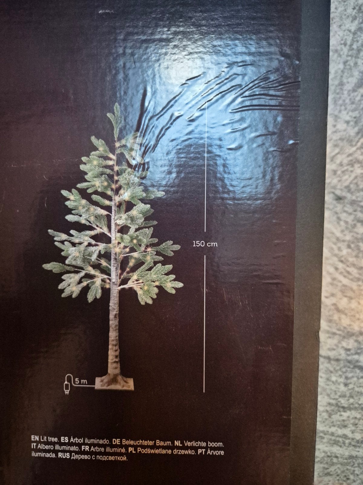 kerst boom met led, Diversen, Ophalen, Zo goed als nieuw