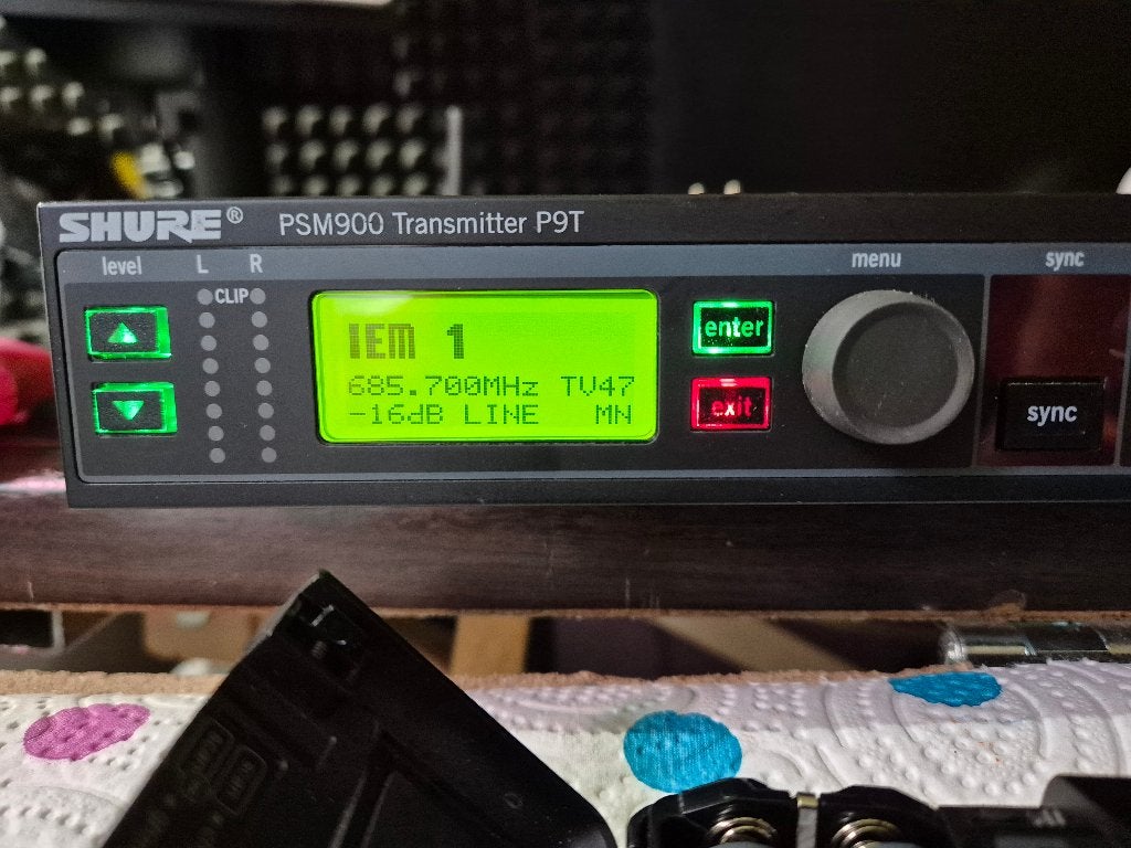 Shure P9T + 3 x P9RA, Ophalen of Verzenden, Gebruikt, Overige typen, Draadloos