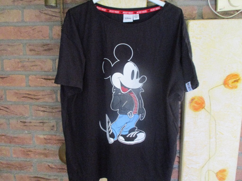 mj/DISNEY/shirt/maat 44/46/ALS NIEUW!, Disney, Verzenden, Zwart, Maat 42/44 (L)