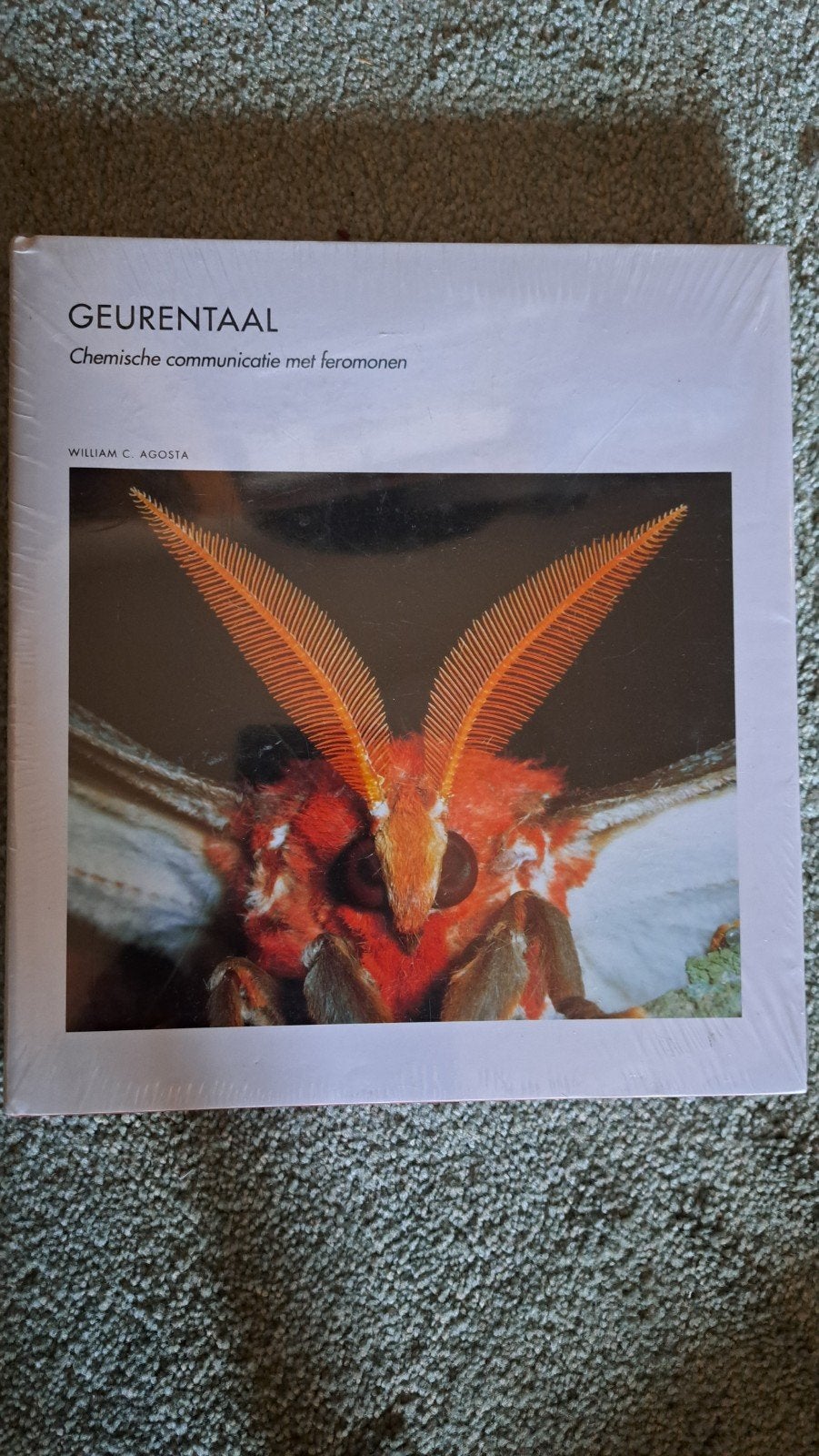 Geurentaal: Chemische communicatie met feromonen, Ophalen of Verzenden, Nieuw, William C. Agosta, Natuurwetenschap