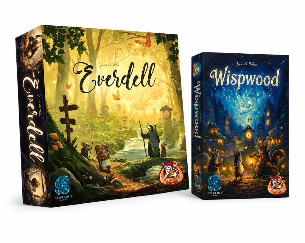 Everdell Basisspel incl Puzzelspel Wispwood NL - Bordspel, Hobby en Vrije tijd, Gezelschapsspellen | Bordspellen, White goblin games
