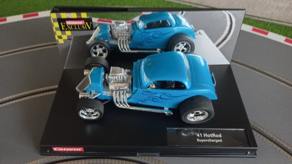 Carrera 124 Slotcar ’41 HotRod, Overige merken, Racebaan, Nieuw, Ophalen of Verzenden
