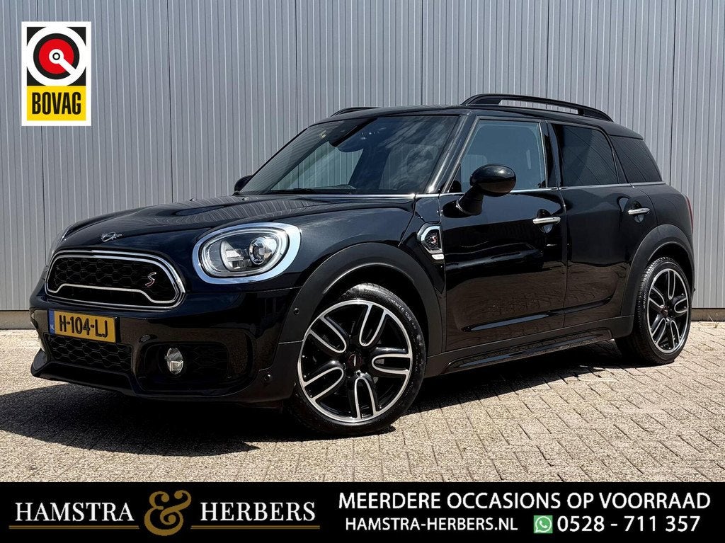 Mini Countryman 2.0 Cooper S Chili zwart, Auto's, Mini, Euro 6, Zwart, Leder, Geïmporteerd