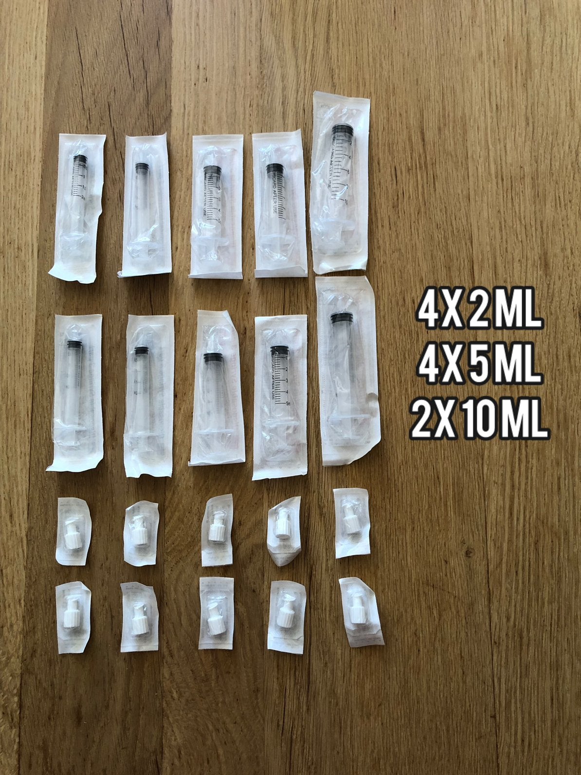 Set colostrum moedermelk spuitjes met dop, Ophalen of Verzenden, Nieuw, Overige typen