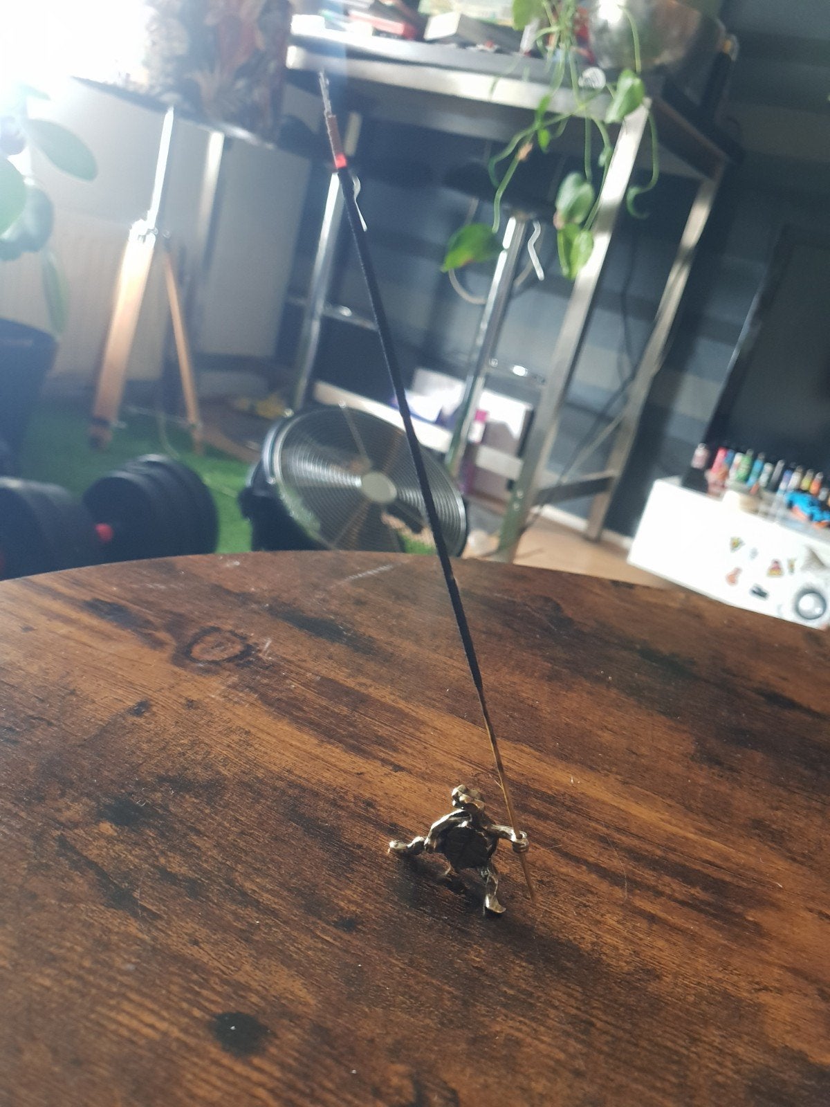 Unieke schildpad wierookhouder, 4 cm, Antiek en Kunst, Ophalen of Verzenden