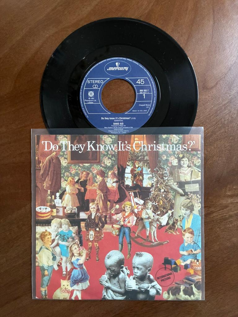 Band Aid - Do they know It’s Christmas, Cd's en Dvd's, Vinyl Singles, 7 inch, Single, Ophalen of Verzenden, Zo goed als nieuw