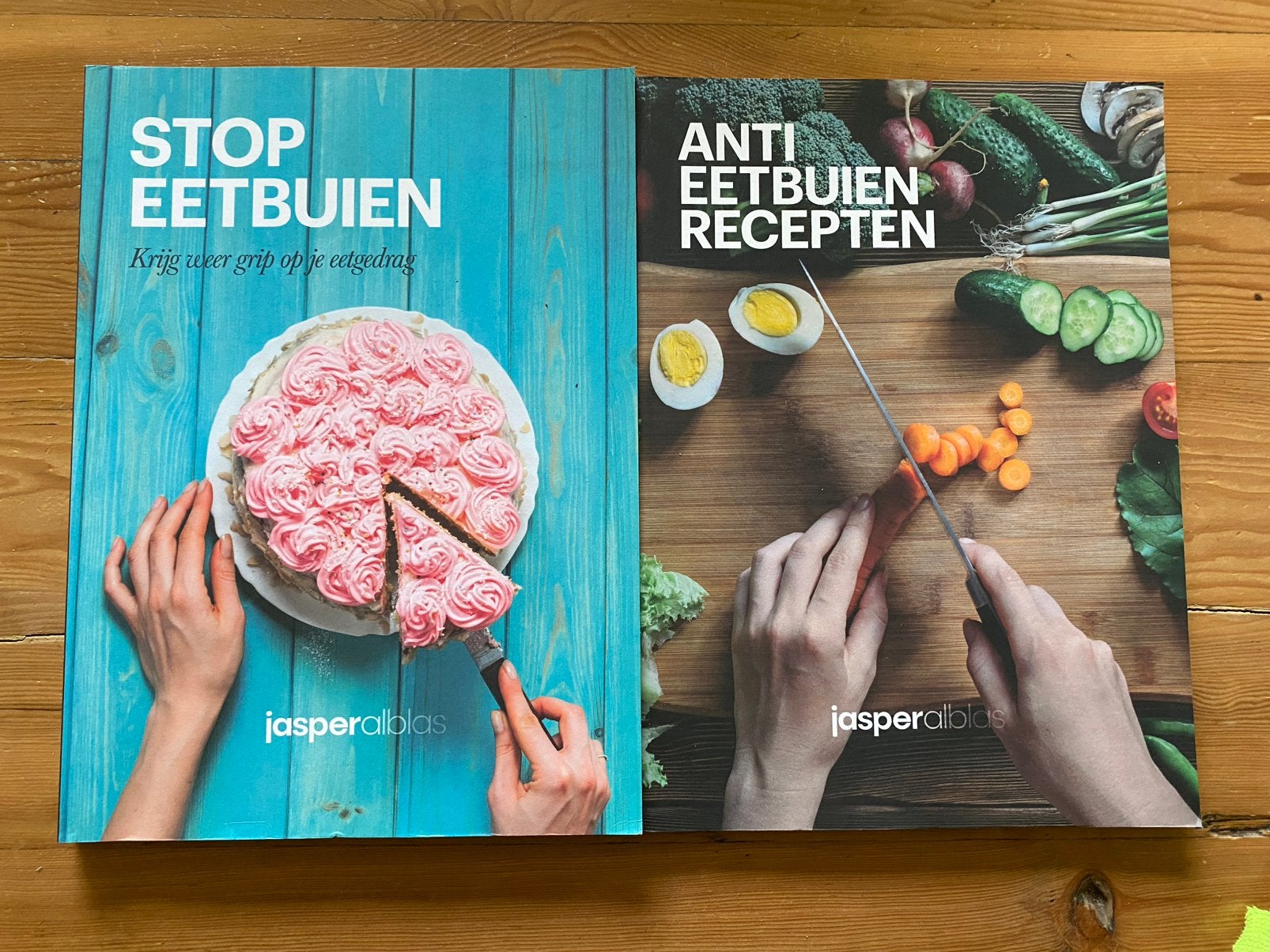 Stop eetbuien/ anti eetbuien recepten - Jasper Alblas, Boeken, Ophalen of Verzenden, Gelezen