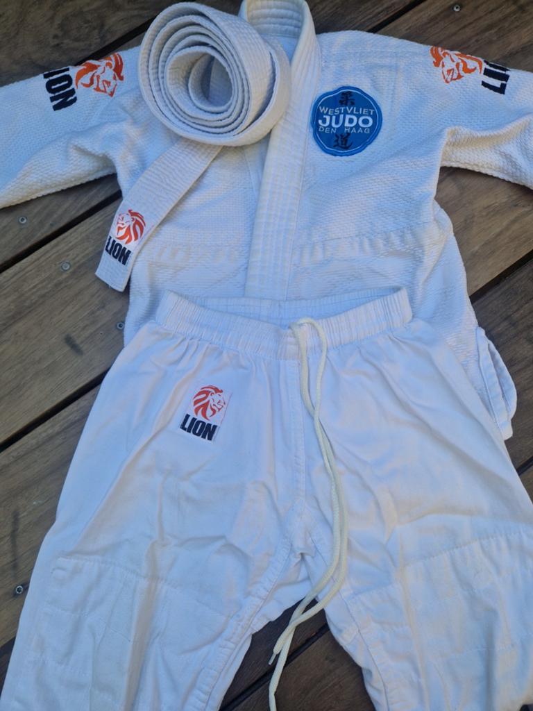 Judo Pak met Witte Band - Westvliet Judo Den Haag, Ophalen of Verzenden, Gebruikt, Judo, Vechtsportpak