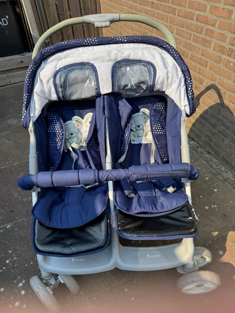 Tweelingbuggy, Kinderen en Baby's, Buggy's, Ophalen, Gebruikt, Overige merken, Duomodel