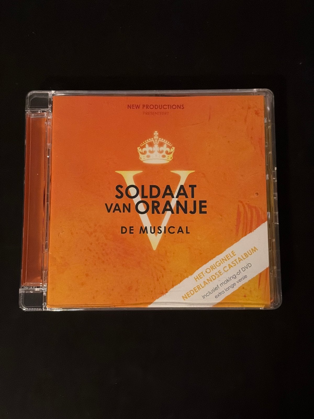 Soldaat van Oranje De Musical - Originele Castalbum + DVD, Cd's en Dvd's, Inclusief DVD, Alle leeftijden, Nederlands, Zo goed als nieuw