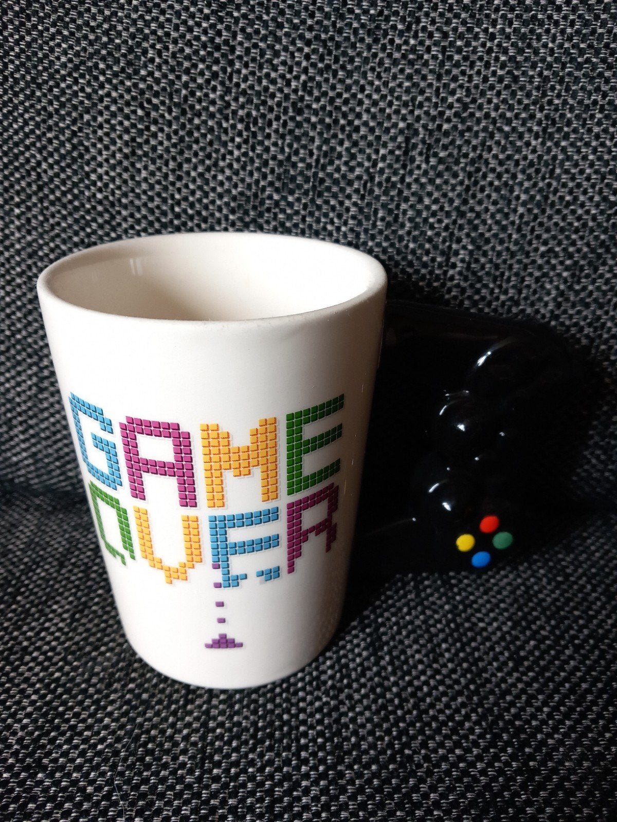 mok game over, Nieuw, Ophalen of Verzenden, Overige stijlen, Kop(pen) en/of Schotel(s)