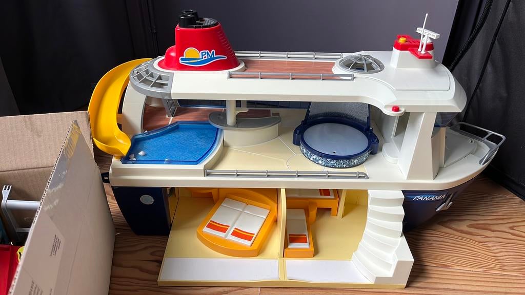 6978 Cruiseship playmobil boot, Ophalen, Gebruikt, Complete set