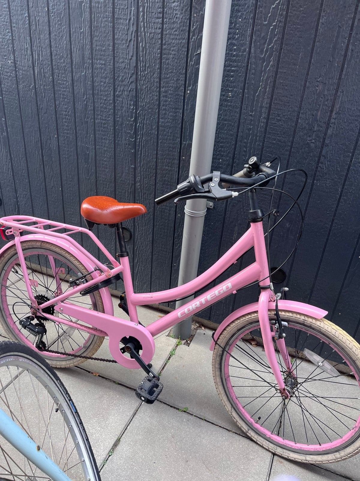 Meisjes fiets, Fietsen en Brommers, Gebruikt, Velgrem, Versnellingen, 50 tot 53 cm