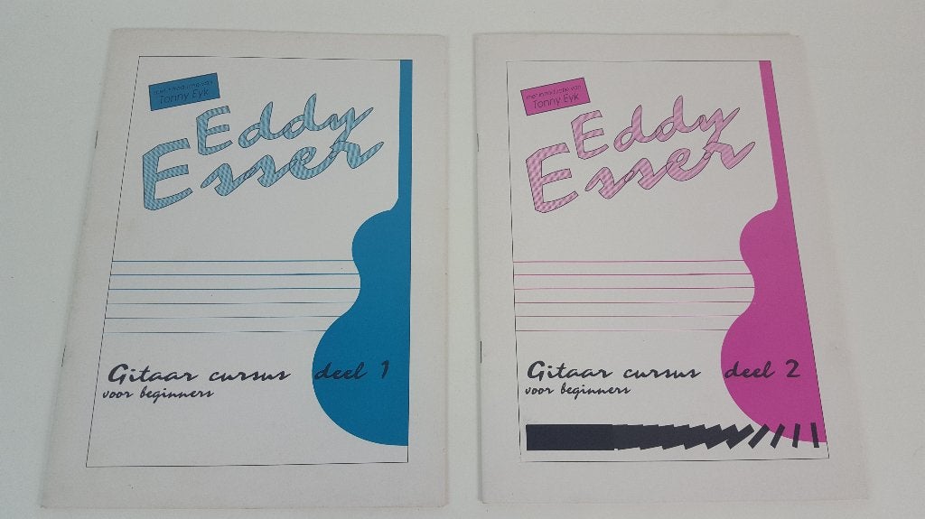 Eddy Esser Gitaarcursus, deel 1 en 2, Tonny Eyk. 5A9, Ophalen of Verzenden, Artiest of Componist, Populair, Gitaar