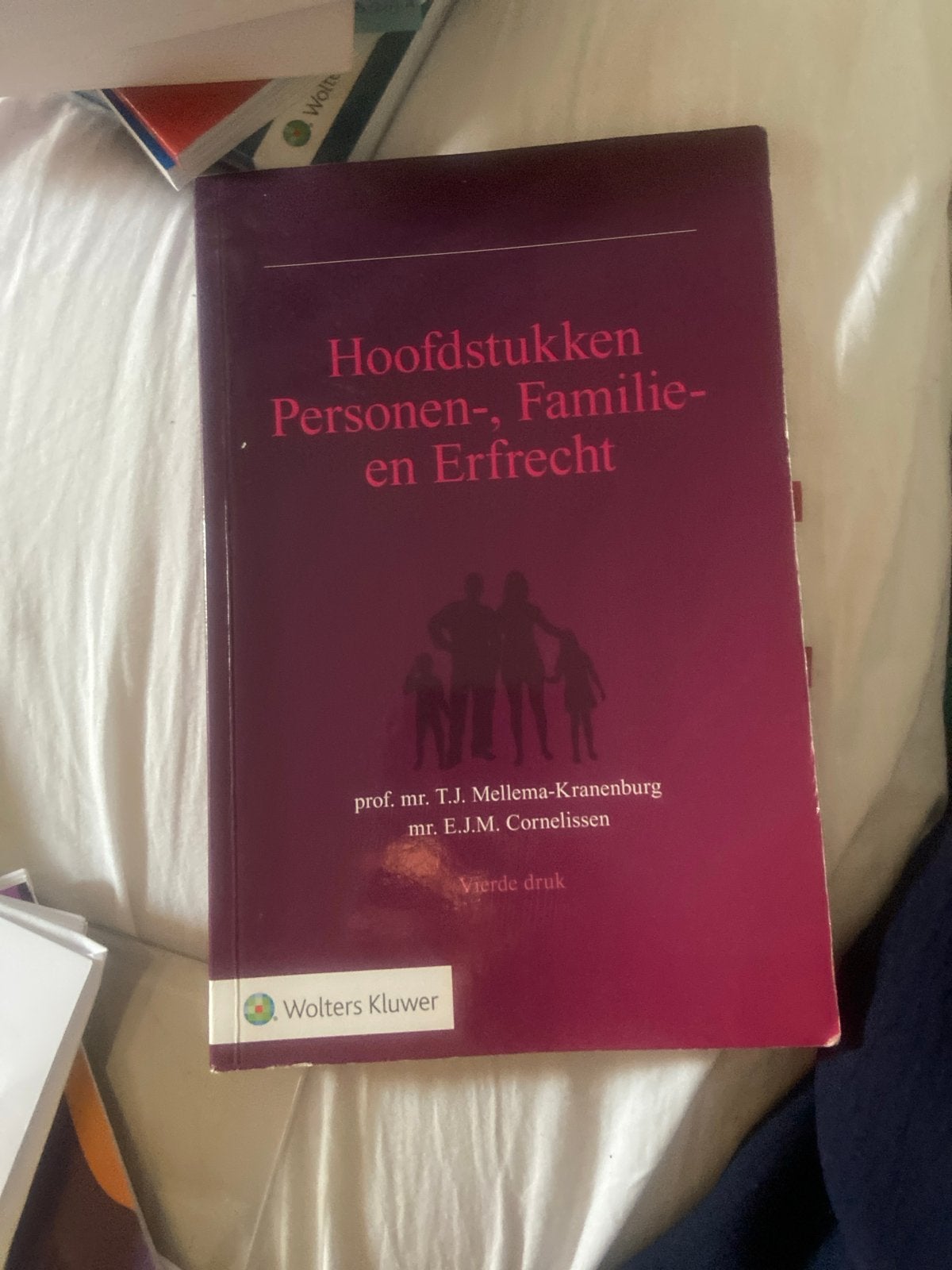 Hoofdstukken Personen-, Familie- en Erfrecht - 4e druk, Ophalen of Verzenden, Gamma, Zo goed als nieuw, WO