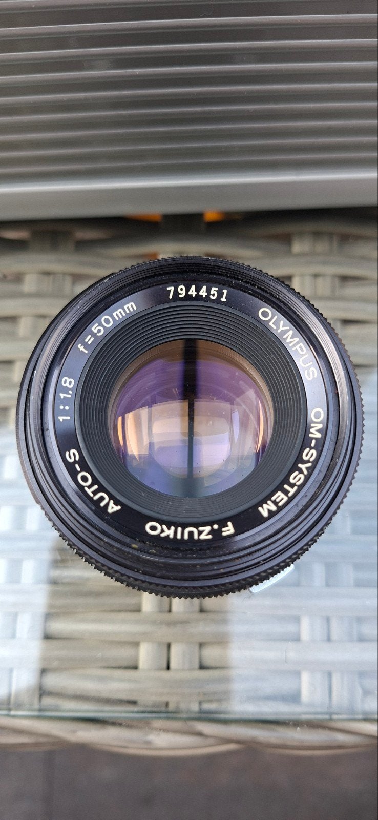 Olympus OM-System F.Zuiko Auto-S 50mm f/1.8 lens, Olympus, Ophalen of Verzenden, Standaardlens, Handmatige focus