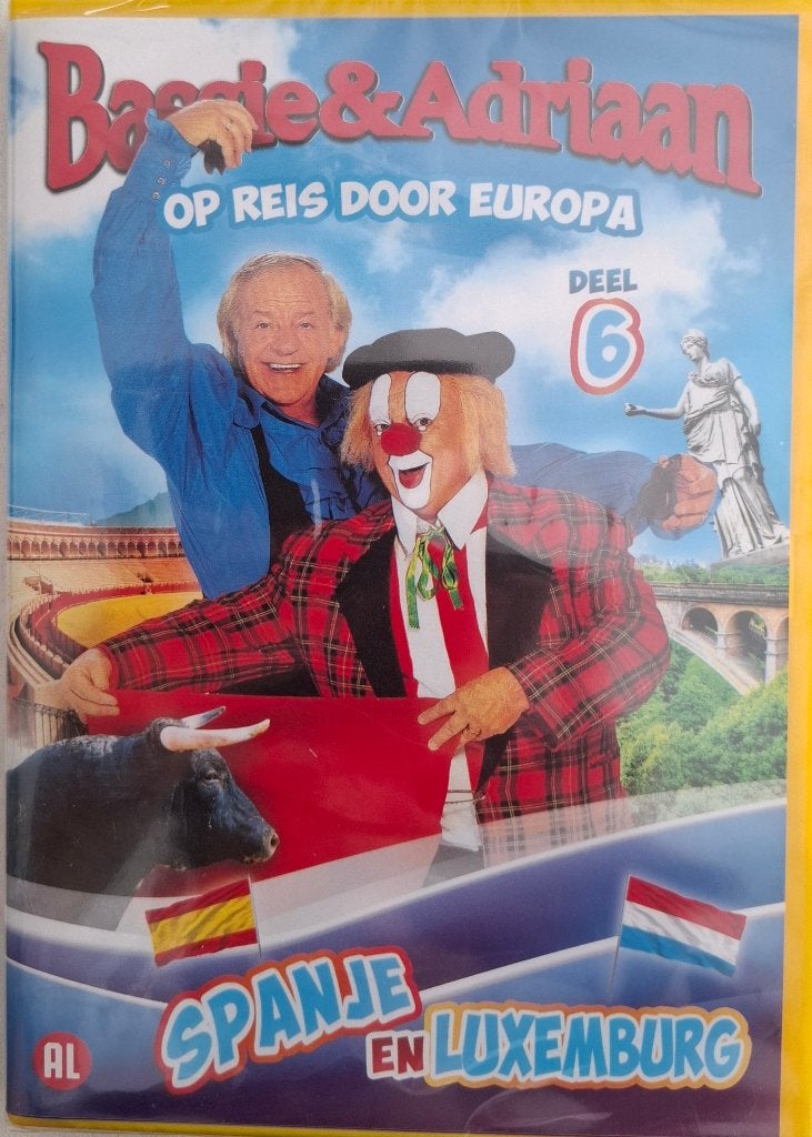 Bassie & Adriaan: Op reis door Spanje en Luxemburg (Deel 6), Alle leeftijden, Tv-serie, Familie, Inclusief DVD