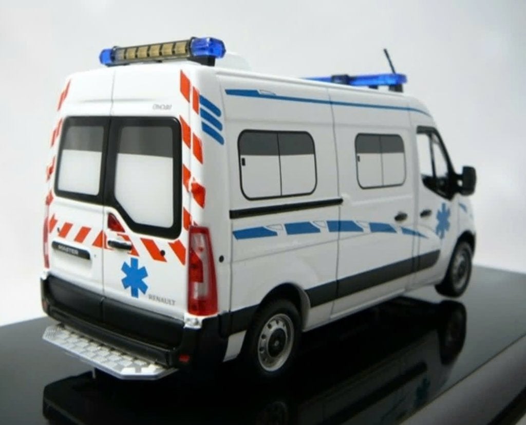 Renault Master 2011 Ambulance SCHAAL 1/43 NOREV ref: 518772, Verzenden, Nieuw, Bus of Vrachtwagen, Norev