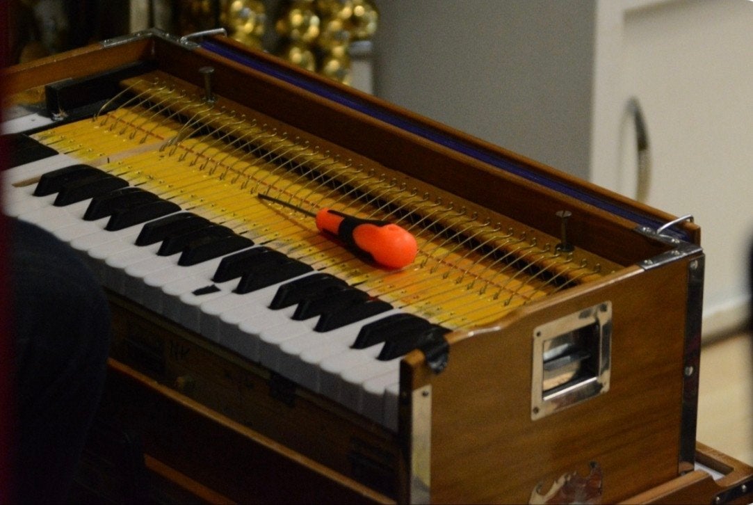Reparatie Harmonium Indiase, Muziek en Instrumenten, Orgels, Ophalen, 1 klavier, Harmonium