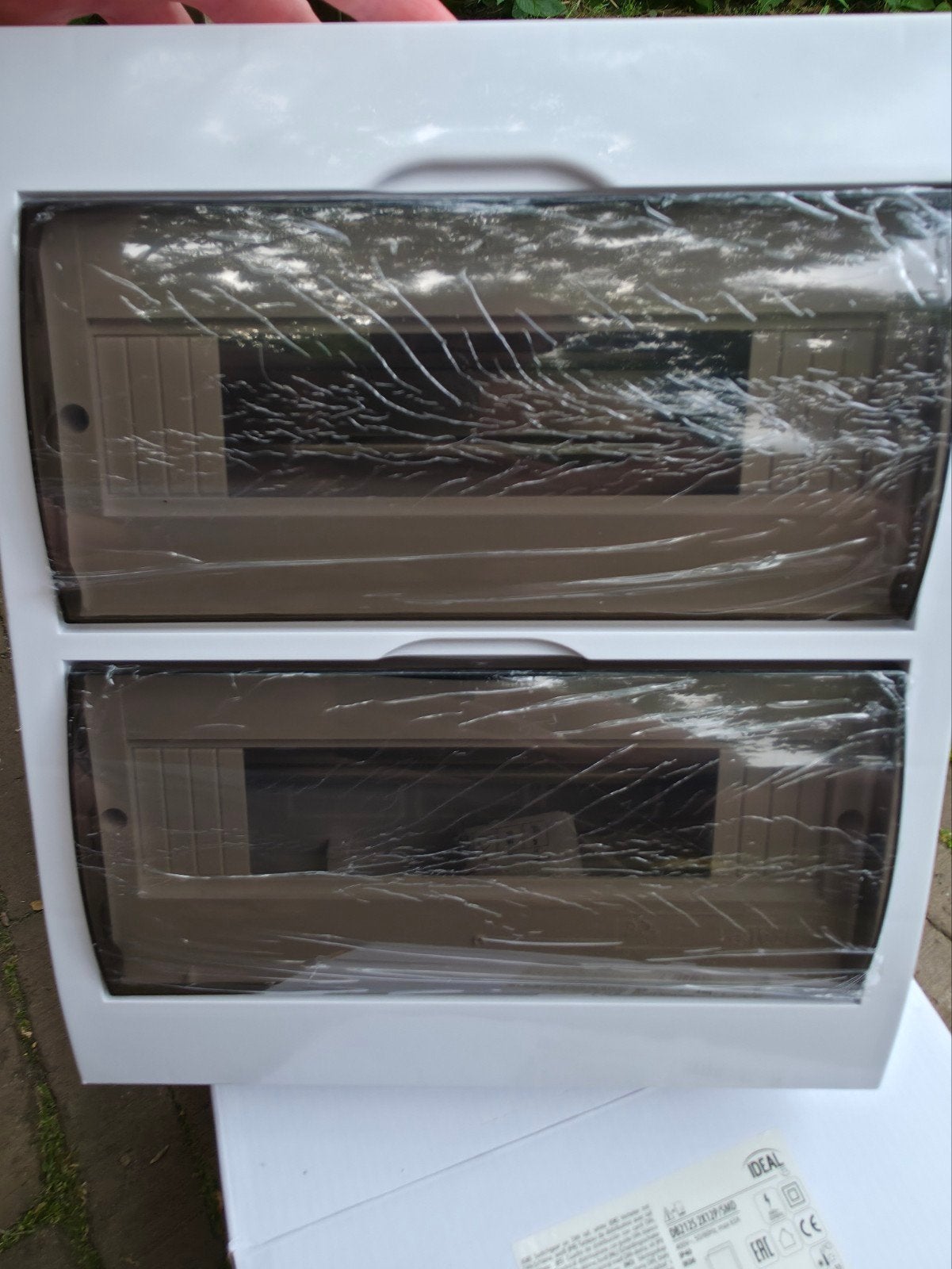 verdeelkast opbouwkast 2x12P DIN-rail - 400V~ 63A IP40 IK06, Ophalen of Verzenden, Nieuw, Overige typen