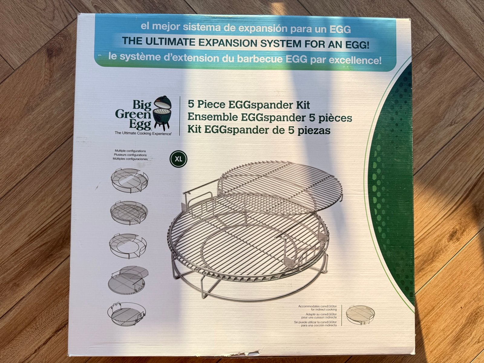 Big Green Egg EGGspander Kit 5-delig XL - Nieuw in doos, Ophalen of Verzenden, Nieuw