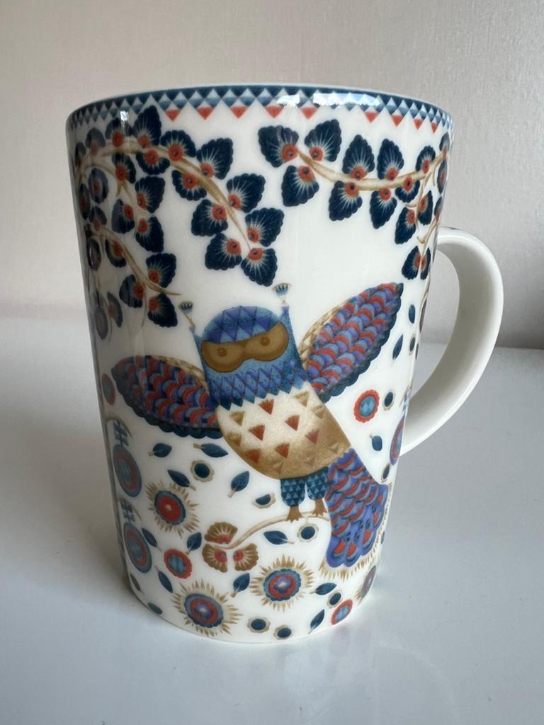 Iittala Taika 10- jarig jubileum beker Haapaniemi 2017 0,4 L, Huis en Inrichting, Keuken | Servies, Zo goed als nieuw, Kop(pen) en/of Schotel(s)