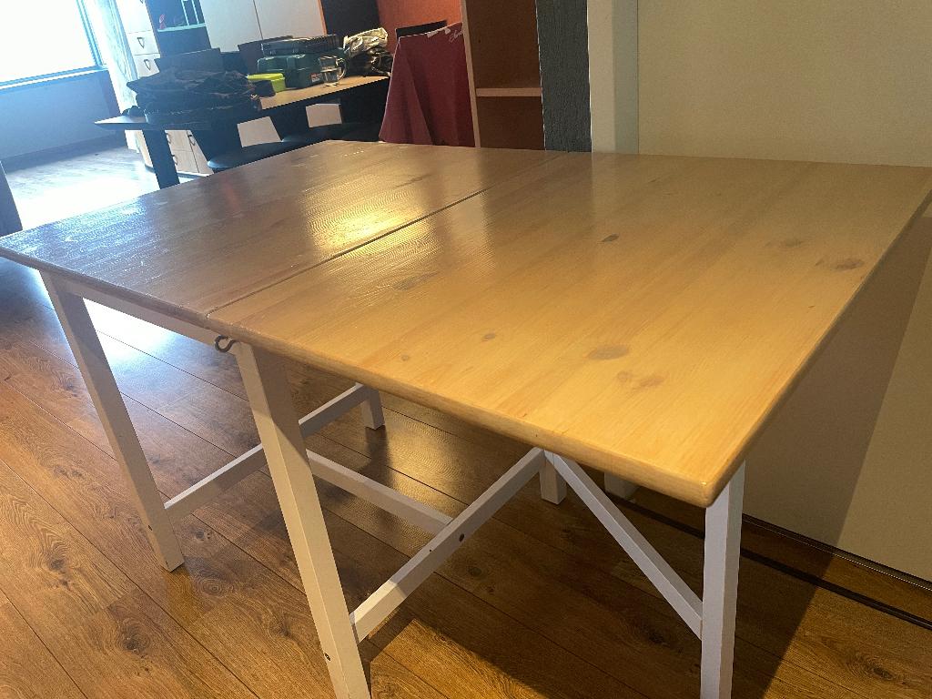 Zeer goede IKEA klaptafel PINNTORP, Ophalen, 50 tot 100 cm, Zo goed als nieuw, Vier personen