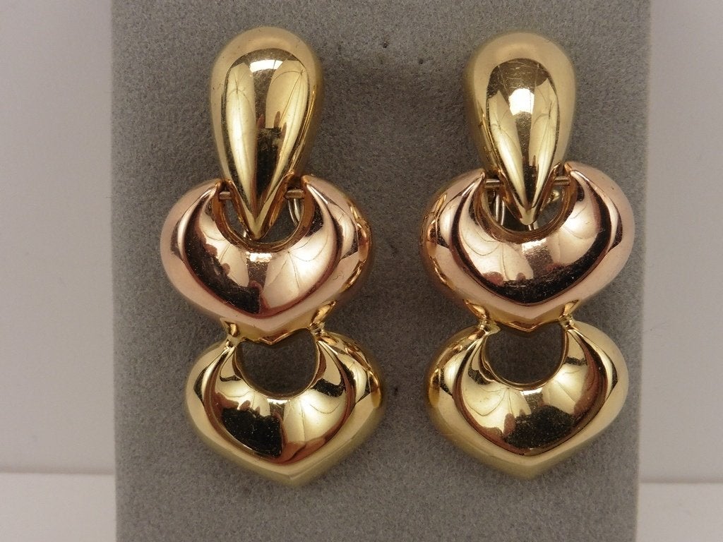 Gouden oorhangers                                        RS3, ., Ophalen of Verzenden, ., Goud