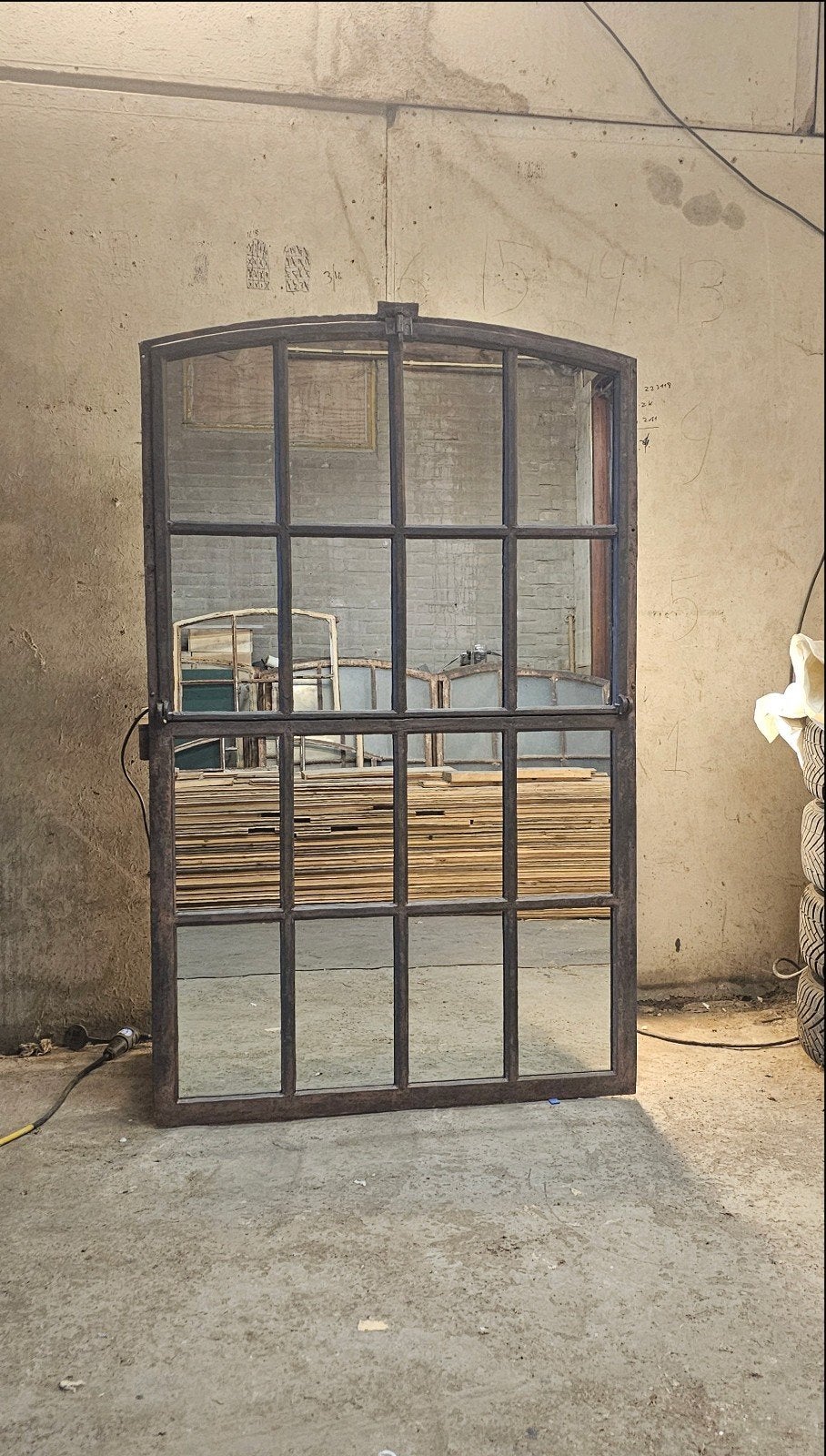 163x100cm | Uniek handgemaakt | Nieuw gerestaureerd |, Nieuw, Ophalen of Verzenden, 75 tot 100 cm, Overige vormen