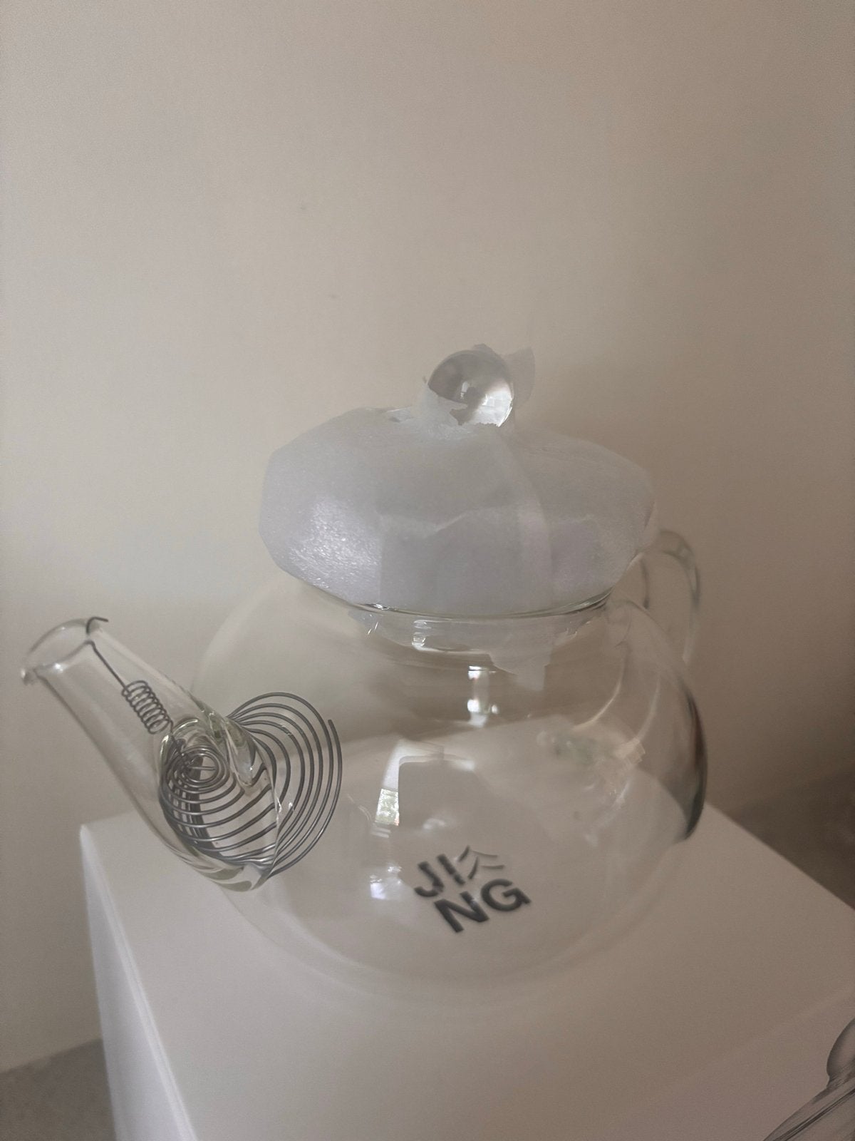 JING Premium Theepot - 2 Kopjes - Nieuw in Verpakking, Theepot/fluitketel, Glas, Nieuw, Ophalen of Verzenden