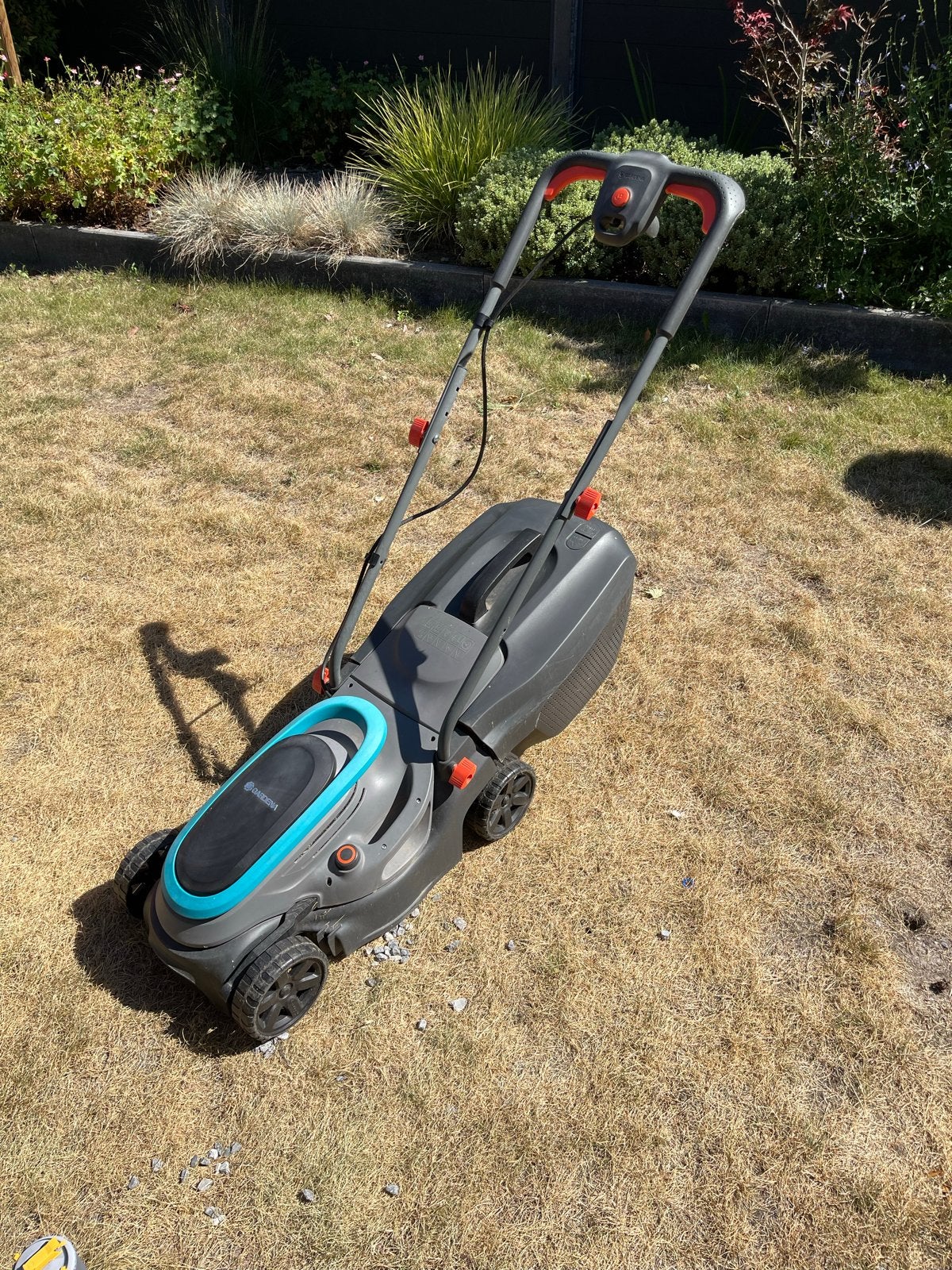 Gardena Elektrische Grasmaaier - Zo goed als nieuw, Ophalen, Cirkelmaaier, Elektrische grasmaaier, Zo goed als nieuw