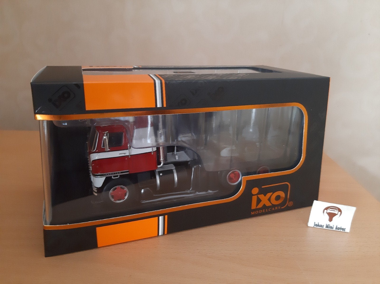 International Transtar COE 1976 Rood/Wit van IXO Trucks 1:43, Overige merken, Nieuw, IXO Trucks, Ophalen of Verzenden