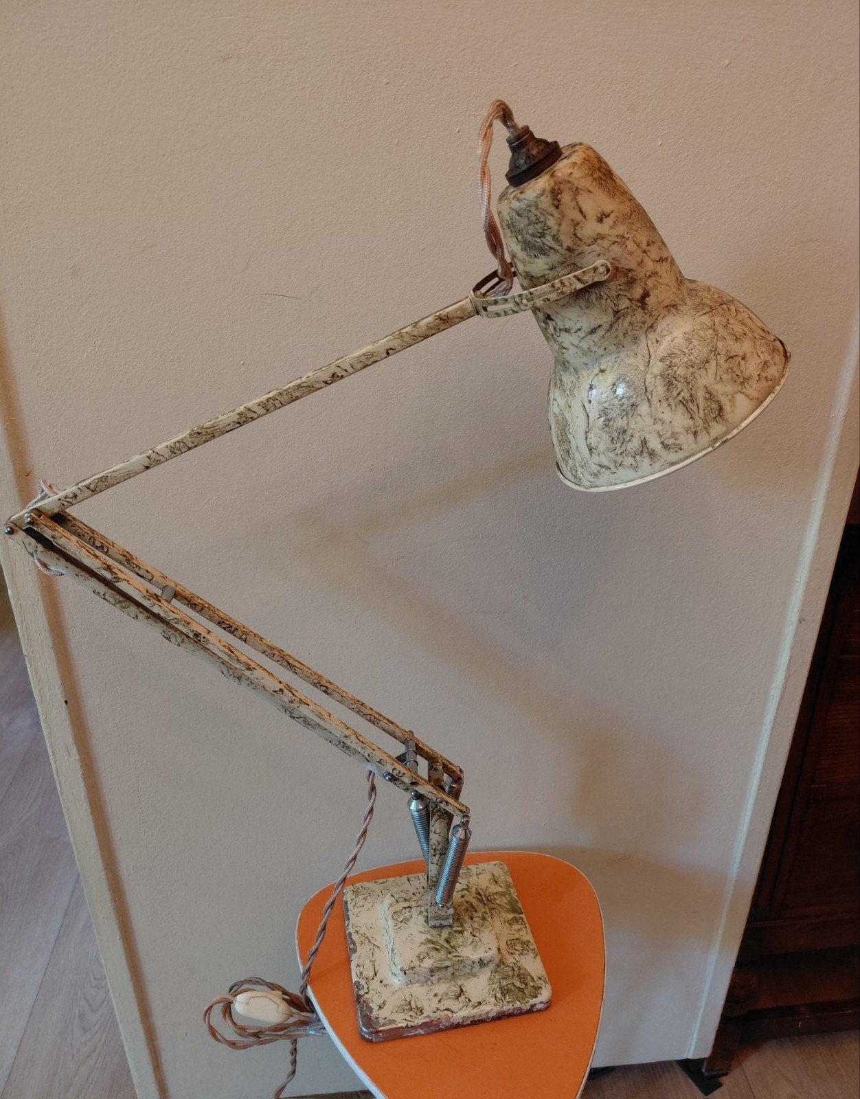 Anglepoise Herbert Terry model 1227 Scumble jaren 40, Ophalen of Verzenden