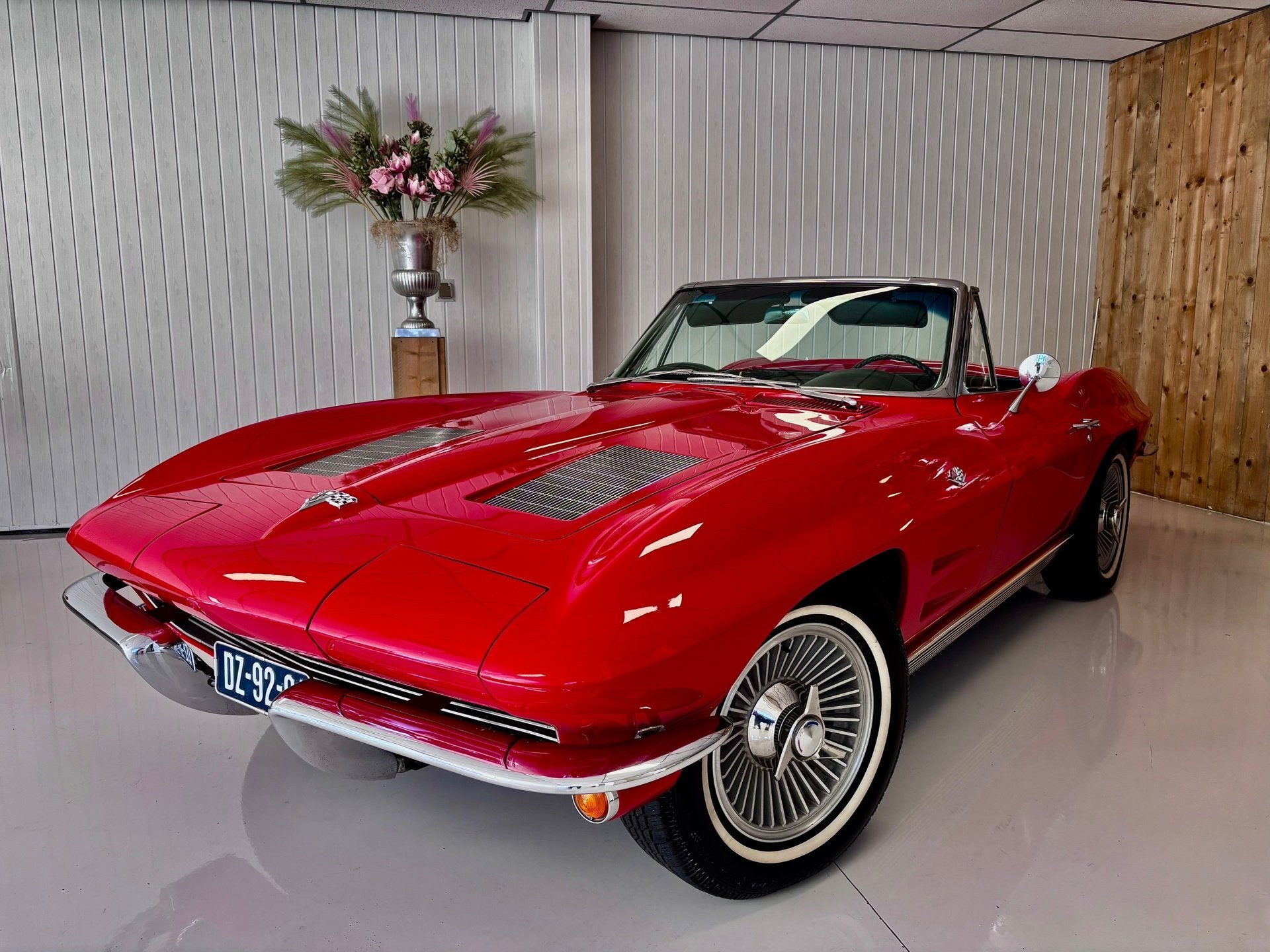 Chevrolet CORVETTE C2, CABRIOLET, 1963, TOP STAAT, HARDTOP,, Auto's, Achterwielaandrijving, Cabriolet, 340 pk, Bedrijf