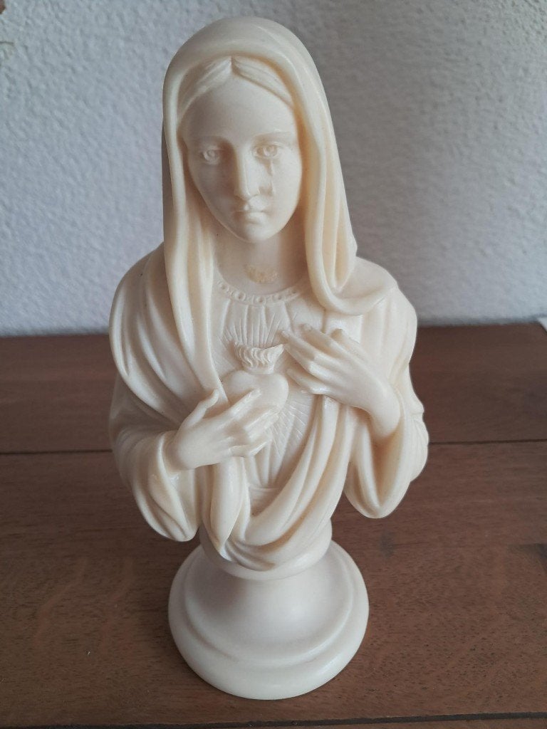 bustenbeeld van Maagd Maria (bedroefde Madonna Tranen, Ophalen of Verzenden