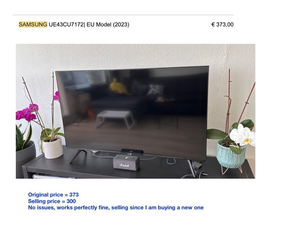 Samsung TV, 50 Hz, Ophalen of Verzenden, Zo goed als nieuw, Samsung